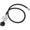 GasOne 5 Feet Propane Regulator Fire Pit Grill Heater Replacement Propane Hose(3 feet)